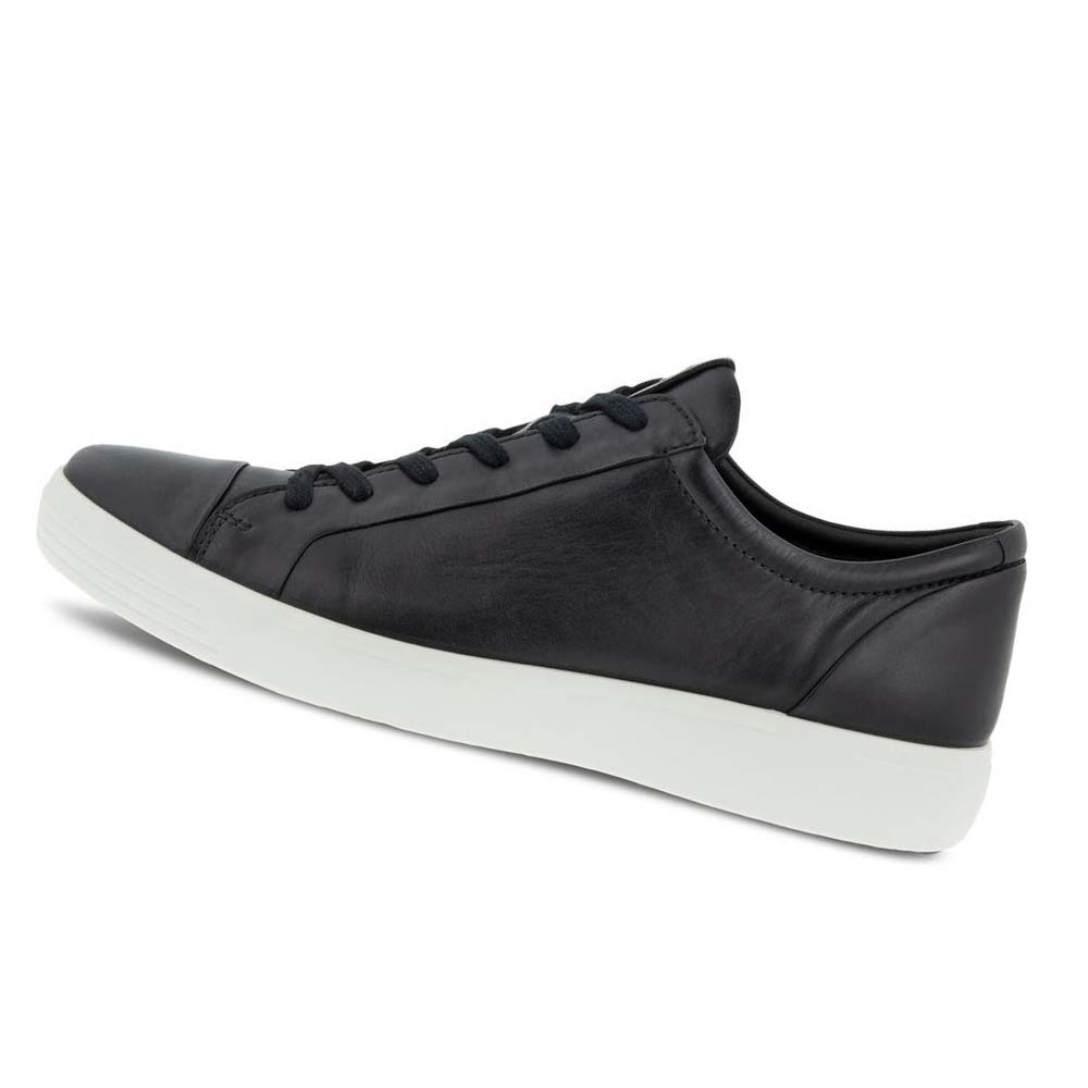 Ecco Soft 7 City Sneakers Herr Svarta | SE 629ILH